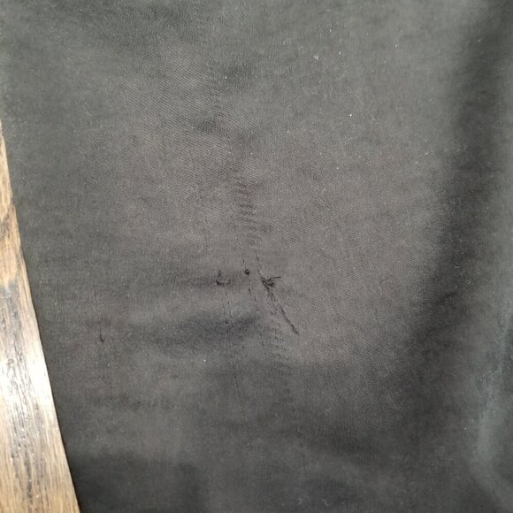 ACOA Black Satin Elastic Joggers Size Small - Picture 10 of 13